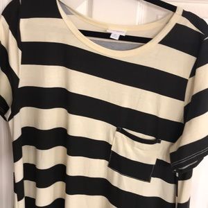 Black and cream carly lularoe